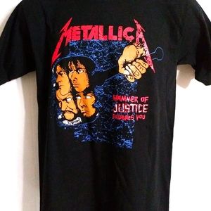 Metallica And Justice for All Hammer Rock T-Shirt
